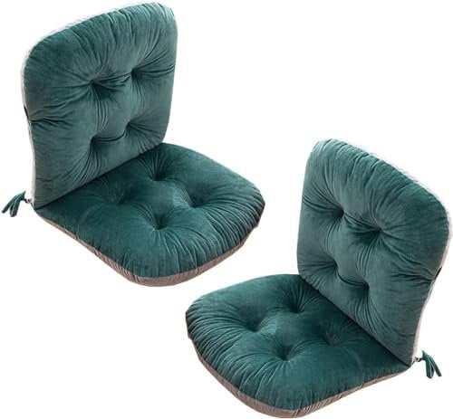 ANWEALTH Stuhlkissen aus Plüsch hohe Rückenlehne Schaukelstuhlkissen Bürostuhlkissen Sitzkissen mit Rückenstütze Relax Lazy Buttocks (8)