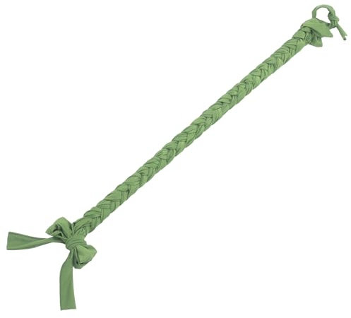 HOMOBABE Langlebige Pferdeschweif Verlängerung Grün Strapazierfähiger Polyester Schützt Vor Kratzbiss Und Insekten Einfaches Einsetzen Dekorative Wiederverwendbare Flecht-Tasche Für Kurze s