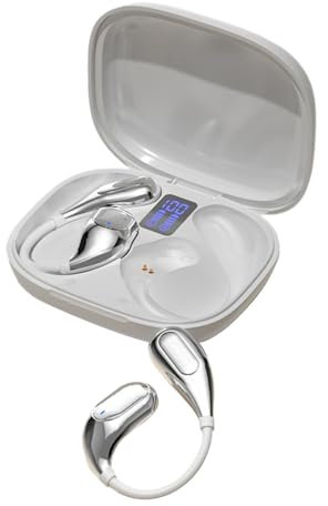 Over the Ear Earbuds, Sports Wireless Ear Buds, Lightweight Secure Fit, Travel Headphones, Ideal for Motorcycle Rides, Gym Workouts, Airplane Trips, Cycling Adventures, Multicoloured