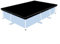 FUBESK Cubierta de piscina rectangular para piscinas de marco de 2 a 4 m, impermeable y protección UV, para piscinas sobre el suelo (400 x 211 cm)