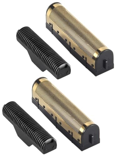 Lafeier 1 Set Scherklinge für Km-1102 Elektrorasierer Teile Netz Gold