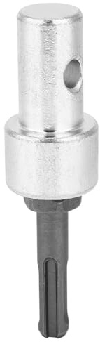 Bohrbitadapter Erde Auger Stecker Metall Runde Shank 2 Pit 2 Slot geeignet für professionelle Arbeiter DIY -Enthusiasten