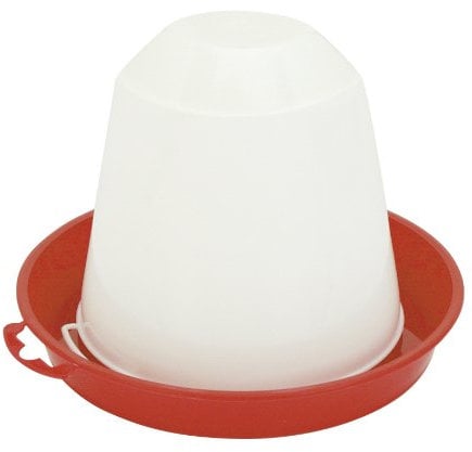 Kerbl Tränke für Küken und Hühner, Geflügeltränke Kunststoff, 1,5 L