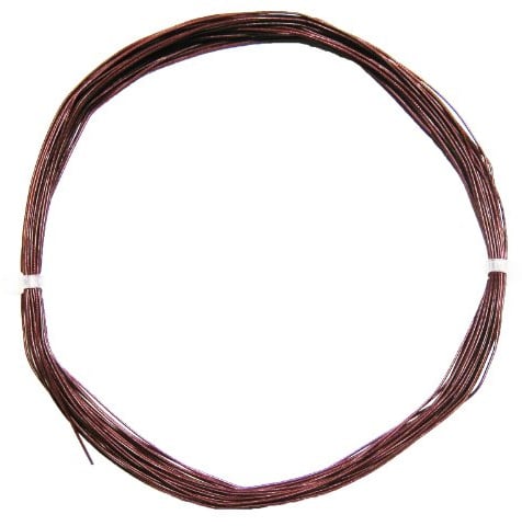 world-trading-net - 10m einadrige hochflexlible Kupferlitze, braun, 0,5mm / 0,04mm²