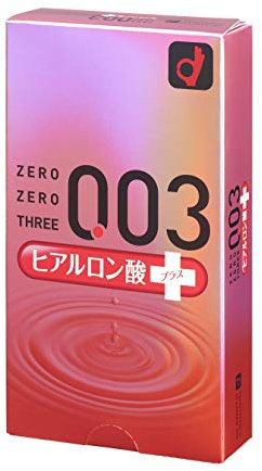Okamoto 003 | Condoms | Hyaluronic Acid + 10pc (japan import)