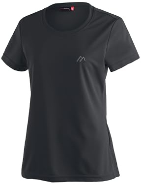 Maier Sports Waltraud Women's T-Shirt Functional Shirt with Crew Neck | For hiking and leisure, Dryprotec technology for quick drying, breathable, perfect for summer