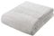 fleuresse Frottier 2828 großes Badetuch, mit Streifenbordüre und Kordelaufhänger, Ökotex Standard 100, Gewicht 550 gr. pro m², 90 x 200 cm, steingrau