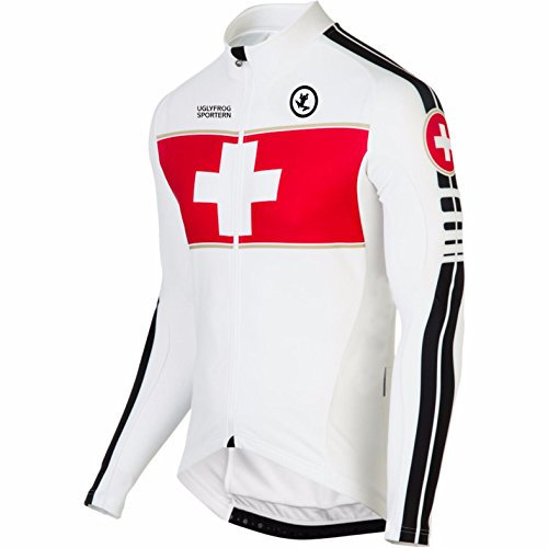 UGLY FROG Neue Klassik Vlies Fahrradtrikot Fahrradbekleidung Winter Herren Thermo Langarmtrikot Radfahren Jersey Triathlon Rennrad Trikots & Shirts Kleidung