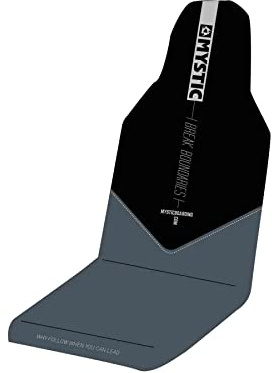 Mystic Watersports - Surf KiteSurf & Windsurfing Car Seat Cover - Double - Black White - Waterproof Sprayproof