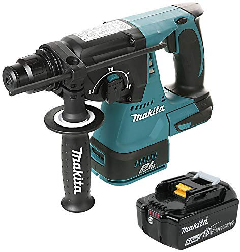 Makita DHR242 18v Brushless SDS+ Rotary Hammer Drill with 1 x 6.0Ah Battery