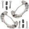 2x Bremssattelhalter Vorderachse links rechts für Berlingo C3 C4 Xsara für Partner 307