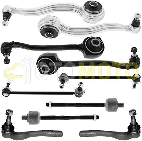 Bras de suspension avant pour MERCEDES CLASSE C W203 S203 triangle, rotule, biellette 10 pièces