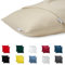 Kissenbezug 45x45 Baumwolle Premium Satin 2er Set Kissenhülle Deko für Kissen Sofa/Bett Stoff Superweicher Resistent Hypoallergen Anti-Milben Kopfkissenbezug mit Verdecktem Zip Voll Waschbar