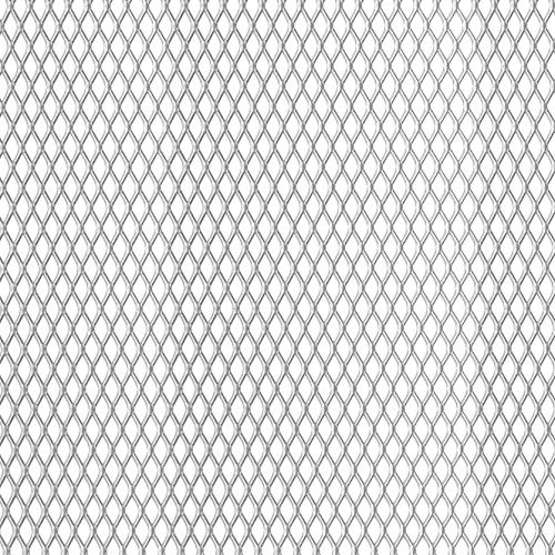 Alberts 497286 Streckmetallblech | Stahl | 120 x 1000 x 2,8 mm | 2er Set