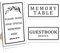 3 Stück Holzschild für Beerdigung, Tischdekoration, Gedenkschild für Beerdigungen, Feier des Lebens, Gedenkschild, Tischdekoration, Kondolenzschild für Beerdigungsdekorationen, Feier des Lebens (weiß)