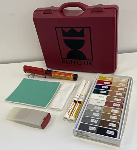 Geakv Ceramic Tile Repair Kit - Chips, Dents, Scratches - Black