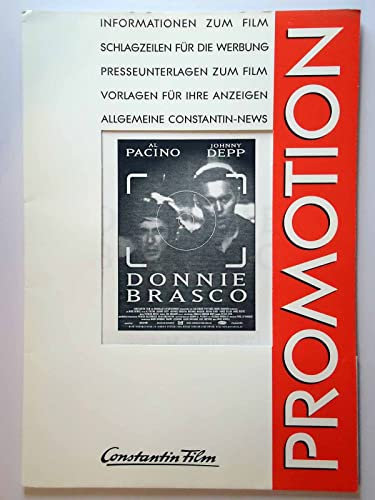 Donnie Brasco - Al Pacino - Johnny Depp - Mike Nevell - Werberatschlag