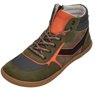 KOEL Barefoot Teenager Sneakers - Danish Nappa - Khaki, Größe:39 EU