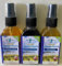 Sea Fishing PEELER CRAB - BLACK LUGWORM - MACKEREL - 3 x 50ml Natural Saline Bait Sprays