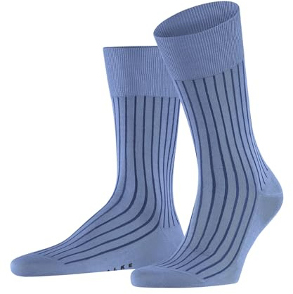 FALKE Herren Shadow Socken Baumwolle atmungsaktiv | Zweifarbeneffekt durch Rippstruktur