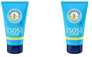 Penaten Babypflege, SOS Creme, Kleine Helfer, mit Dex-Panthenol gegen Rötungen, 75ml (Packung mit 2)