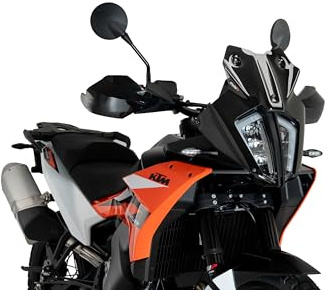 Puig 21610N Sportscheibe optimierte Aerodynamik, Schwarz