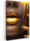 MuchoWow© Bild auf Leinwand 60x90 cm Schlafzimmer Bilder Badezimmer Wand Deko Wohnzimmer Modern Wanddeko Bilderwand Geschenk Frau - Gold - Farbe - Lippen - Porträt