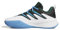 adidas Unisex Dame Certified 3 Basketball-Schuhe, FTWR White/Collegiate Green/Blue Burst, 44 EU