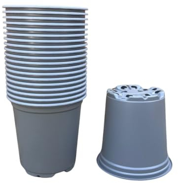 Nutley's 9cm Round Modiform Plastic Plant Pot (20)