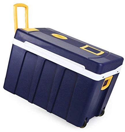 YIHANSS Electric Coolbox 50L 12V DC AC Refrigeration Camping Fridge Cooler Car refrigerator Dimensions: 61.5 * 42 * 42cm Internal dimensions: 49.5 * 30.5**33cm For cars and trucks