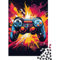 300-teiliges Puzzle mit Spielkonsolenmotiv für Erwachsene Teenager, Puzzle, Puzzles für Erwachsene, Puzzles für Erwachsene, 300 Teile (40 x 28 cm)