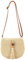 TOFBS Strandtasche Damen Sommer Gewebte Umhängetaschen Tasche Flache Korbtasche mit Quaste und Verstellbaren Schultergurte Boho Stil für Hochzeit Party Strand (Beige)