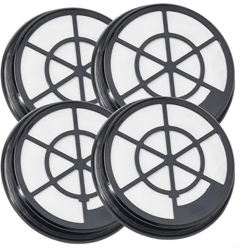 URPIZY Vacuum HEPA Filters Kit, RHCV1611 Filter For Russell Hobbs Compact XS Cylinder Vacuum Cleaner Spare Parts(4 PACK)