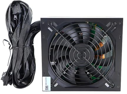 Leistungsstarke Leistung Watt aktiv mit 12 cm leisem Gaming-Lüfter ATX12 V Computer-Netzteil