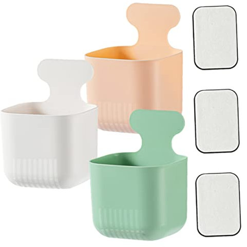 NUOBESTY 3pcs Magnetic Pattern Holder for Wall Storage Remote Control Holder Wall-mounted Organizer Space-saving for Living Bedroom