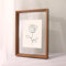 Machtiging Cadre Photo Bois,Cadre Transparent en Verre Et Bois,Cadre Photos Flottant Transparent,Cadre Transparent Double Face en Wood,A3/A4,RéSistant Aux Rayures,pour La DéCoration De Bureau Photo