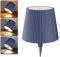 Nulmvic Lampada per Bottiglia LED Ricaricabile - 5200mAh Lampada da Tavolo Senza Fili Dimmerabile 3 Colori - IP54 Impermeabile Comando a Tocco per Interno Esterno Famiglia Ristorante Bar (Blu Scuro)