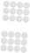 2 Ensembles Plateau Rond pour Pots De Fleurs Lot de Soucoupes Blanches pour Plantes Intérieur Extérieur Pratiques Réutilisables 12 Pièces * 2