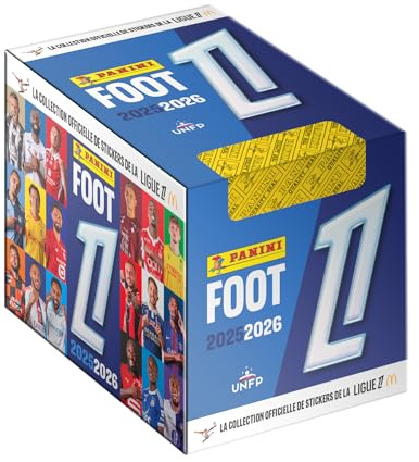 Panini Foot 2025-26 Ligue 1 McDonald's Boite de 50 Pochettes