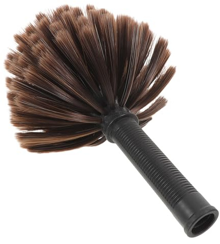 CIYODO Cobweb Duster Head Brush -tumsgänga Lätt Spider Web Cleaner För Utomhus Inomhus Hårda Att Hörn Tak Väggar