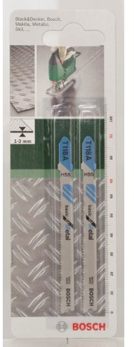 Bosch Home and Garden 2609256729 DIY Stichsägeblatt T 118 A HSS (2)