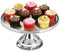 dine@drinkstuff Stainless Steel Cake Stand, 12inch | Metal Cake Stand, 30cm