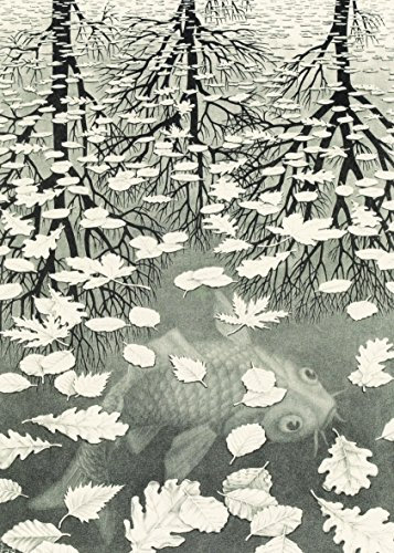 Puzzle 1000 Teile - MC Escher - Drei Welten