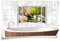 Medianlux Fliesenaufkleber Fliesenbild Fliesen Aufkleber Sticker Zen Wellness SPA Orchidee Steine Bad WC Deko, 75x50cm, eigene Größe