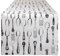 DII 100% Cotton, Machine Washable, Printed Kitchen Table Runner for Dinner Parties, Summer & Outdoor Picnics, Vintage Flatware, 14x72