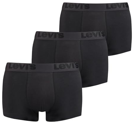 Levi's Men's Levi's Premium Men's Trunks (Pack of 3), black, M