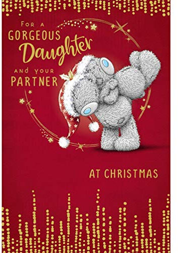 Me To You Bear Weihnachtskarte für Tochter