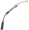 H76S DAB+ Antennen-Splitter Adapter – SMB auf DIN Stecker, 40cm, für Auto-Radio, kompatibel mit JVC, Kenwood, Sony, Alpine – Aktiv AM/FM/DAB Antennensplitter