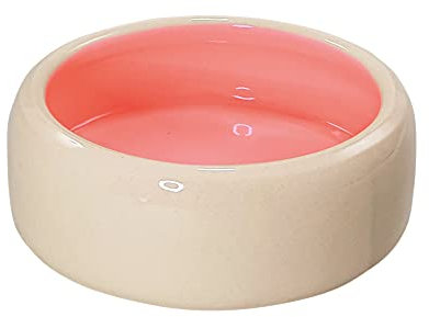 Nobby Nager Keramik Futtertrog, lachs Ø 16,5 cm, 0,75 l, 1 Stück