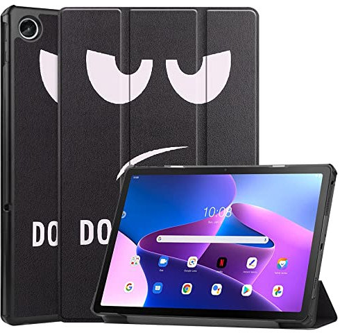 XITODA Funda para Lenovo Tab M10 Plus 3rd Gen 10.6'' 2022,Protección de piel PU mit Stand Función Cover para Lenovo Tab M10 Plus 3. Generation TB125 10,6 pulgadas Tablet,Dont Touch